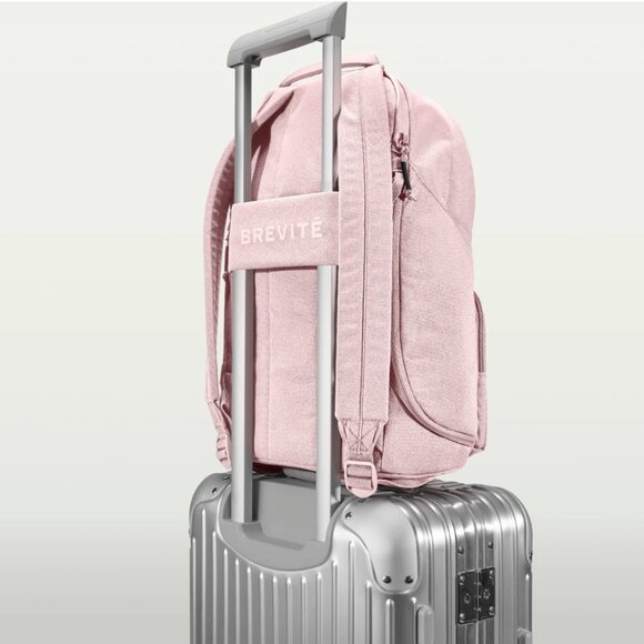 The Brevite Backpack in Blush - NWT main image 7